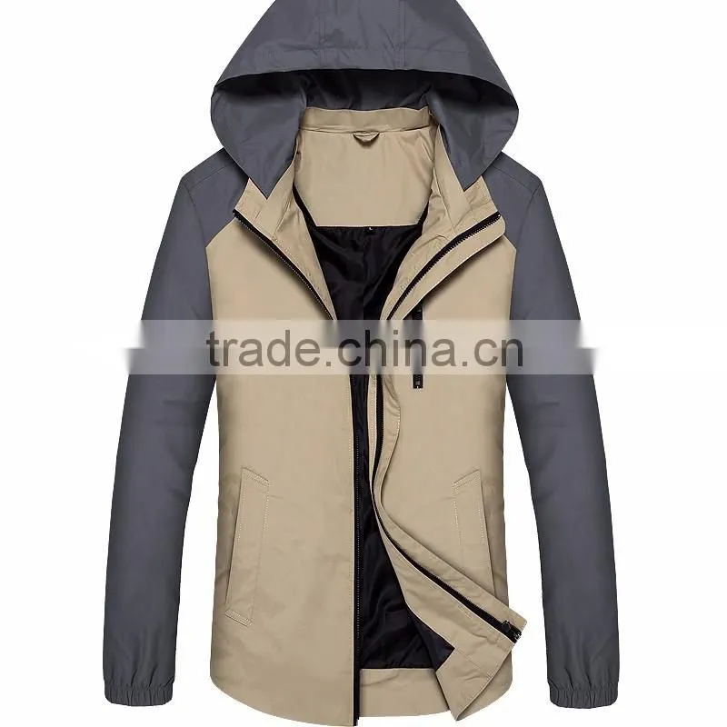 Wholesale custom made formal mens outdoor explore outwear jacket