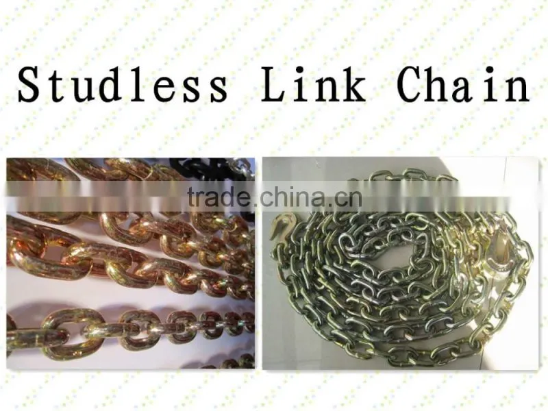 manufacturer gold painted metal chain