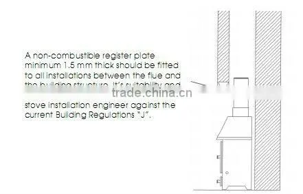 China factory stove cooker for baking mini wood burning fireplace manufacturer