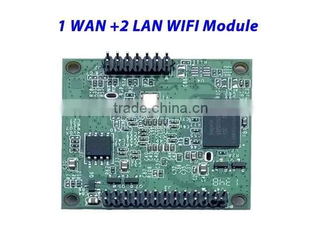 1 WAN +2 LAN WIFI Module with ATHEROS Chipset Extend Wireless Fidelity Function