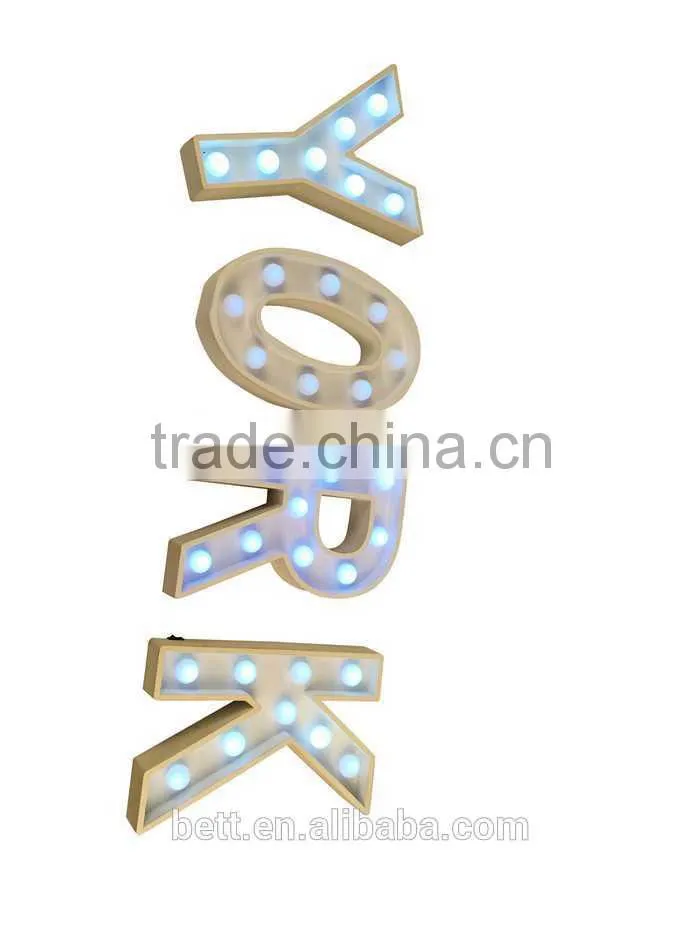 direct manufacture of fairground marquee letter light christmas letter light battery letter light
