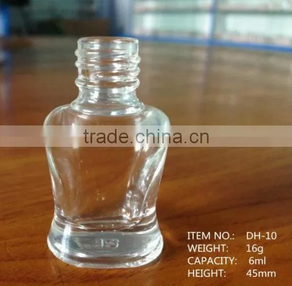 6ml glass roll on bottle/nail polish glass bottle for personal care