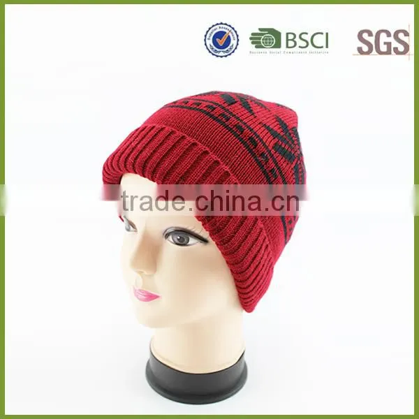 2014 New Hot Sale Cable Knit Long Cheap Beanie