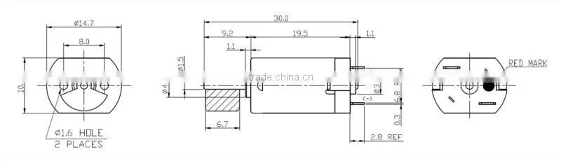 Wholesale Cheap Promotion personalized high power anchor windlass pmdc motor