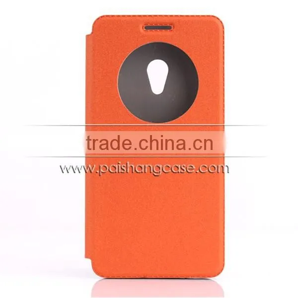 5 inch folio leather case for ASUS Zenfone 5