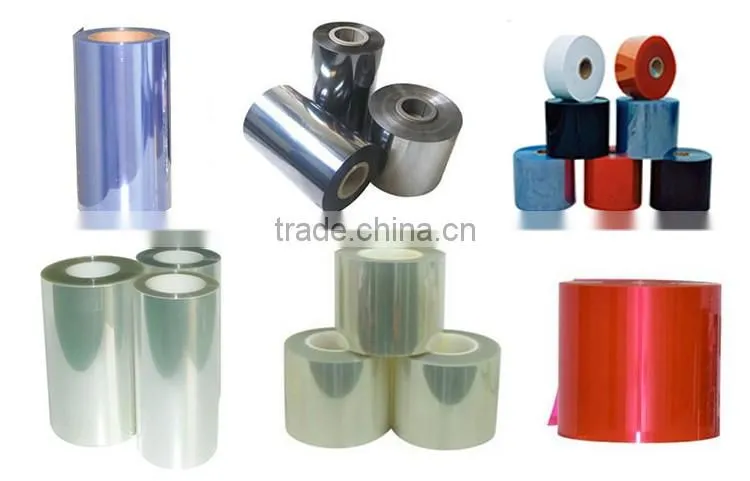 Hot selling pe/pvdc/pvc shrink film roll in high quality
