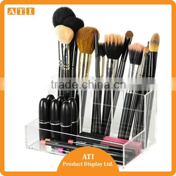 Custom made Drawer type Clear acrylic makeup mac cosmetic display stand