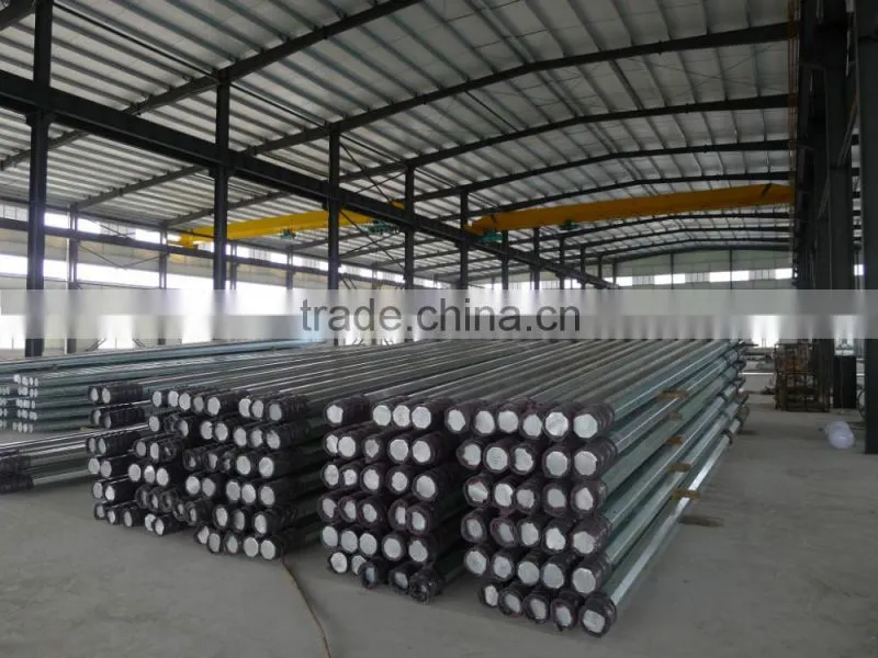 hot dipped galvanizing and painting powder coated curved led lighting IP65