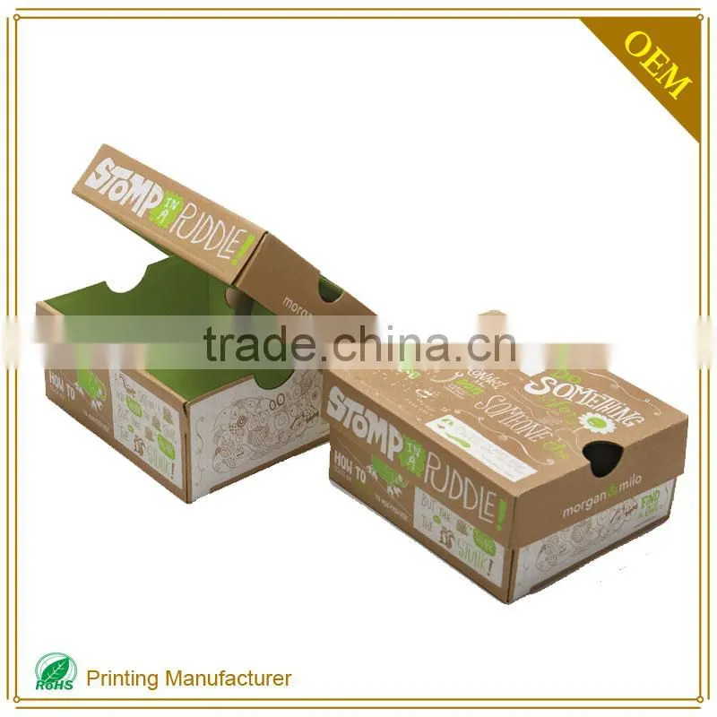 Custom Standard Sliding Color Shoe Box Drawer Design In China