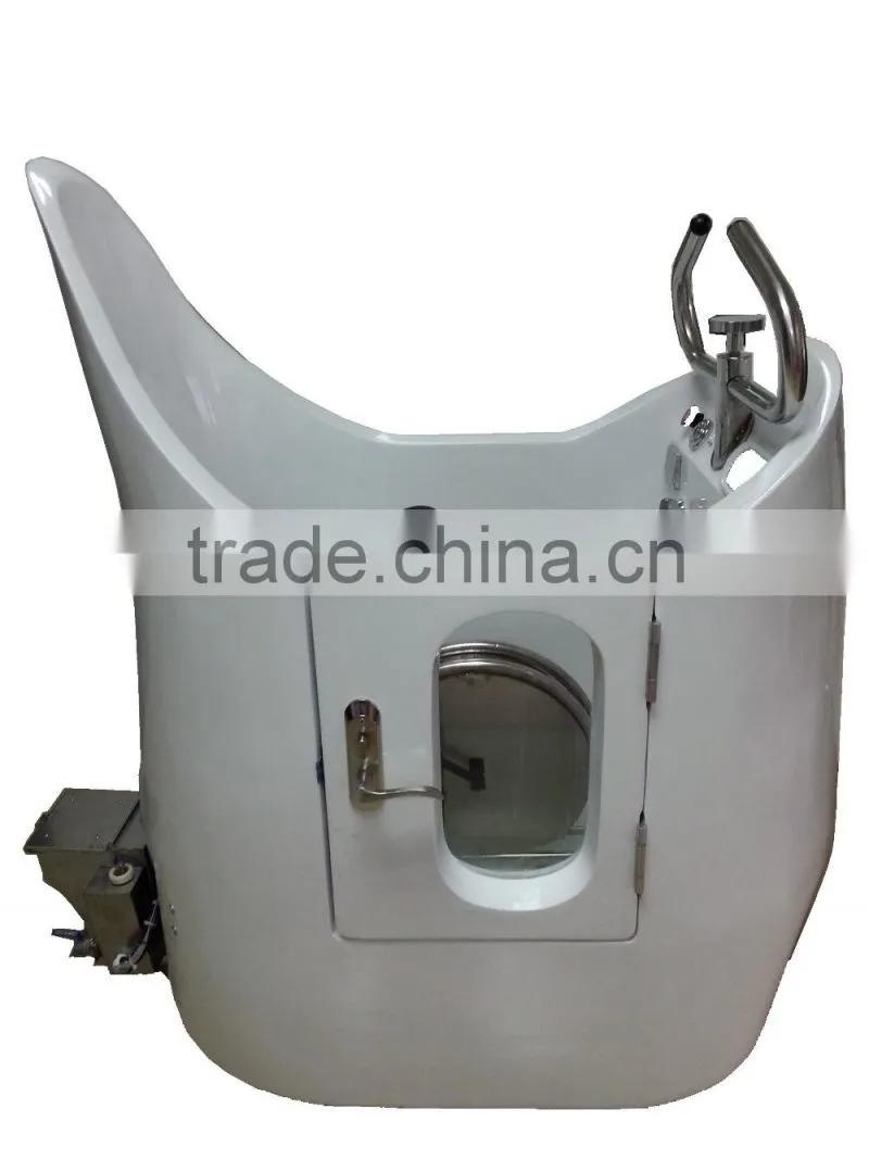 Hot Sale led light Ozone sauna Waterbike Spa Capsule water bike spa