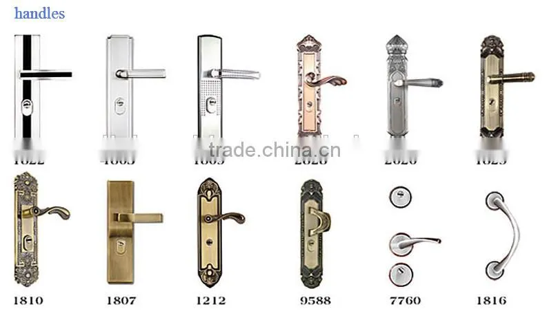 Latest Design Bullet Security Stainless Steel Wooden Mixed Structured Single Metal Armored Door