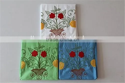 features and natural bed sheet with Embroidery sunflower and animals for sale
