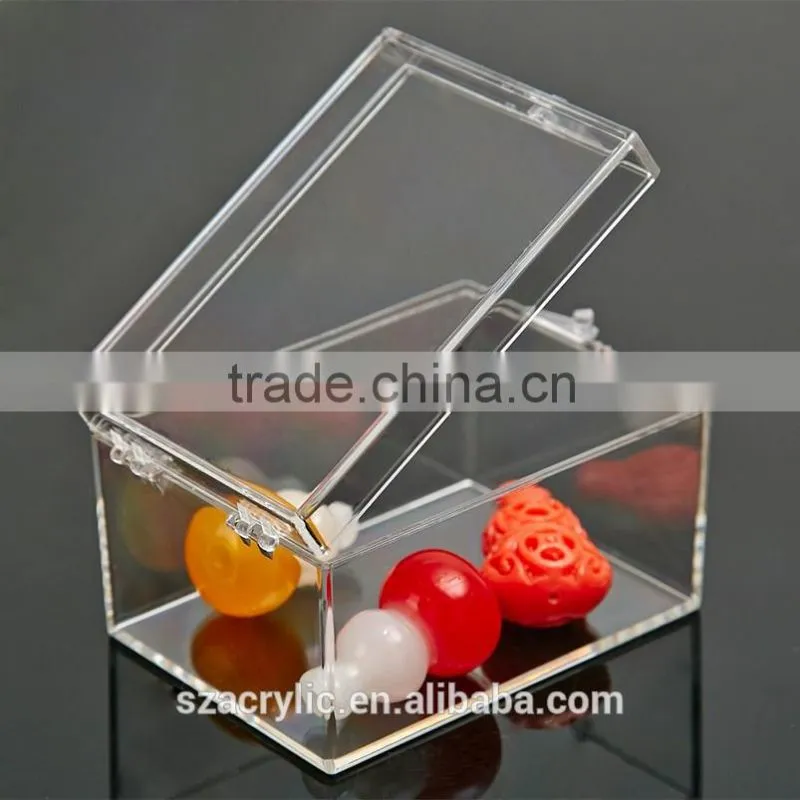 High quality transparent plastic small box storge box wholesale