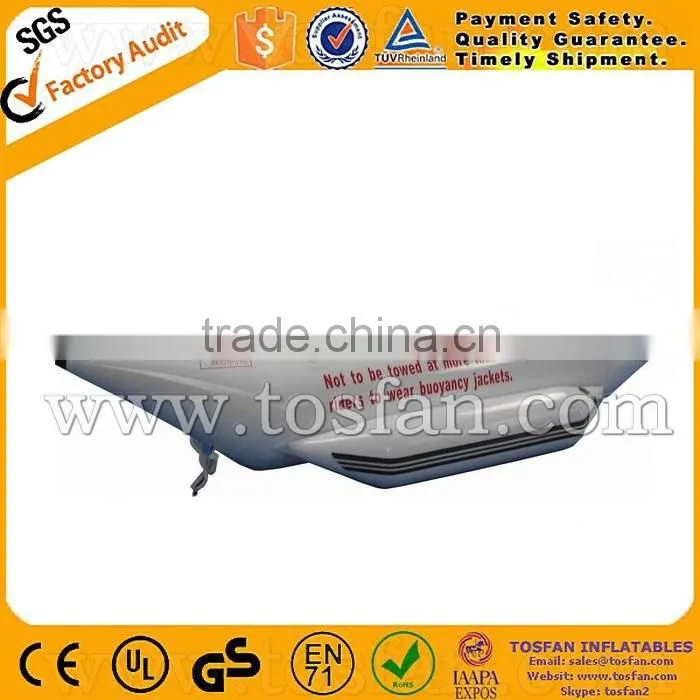 Commercial giant flyfish inflatable water banana boat A9027B
