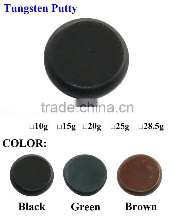 tungsten fishing weights fishing Tunsten putty
