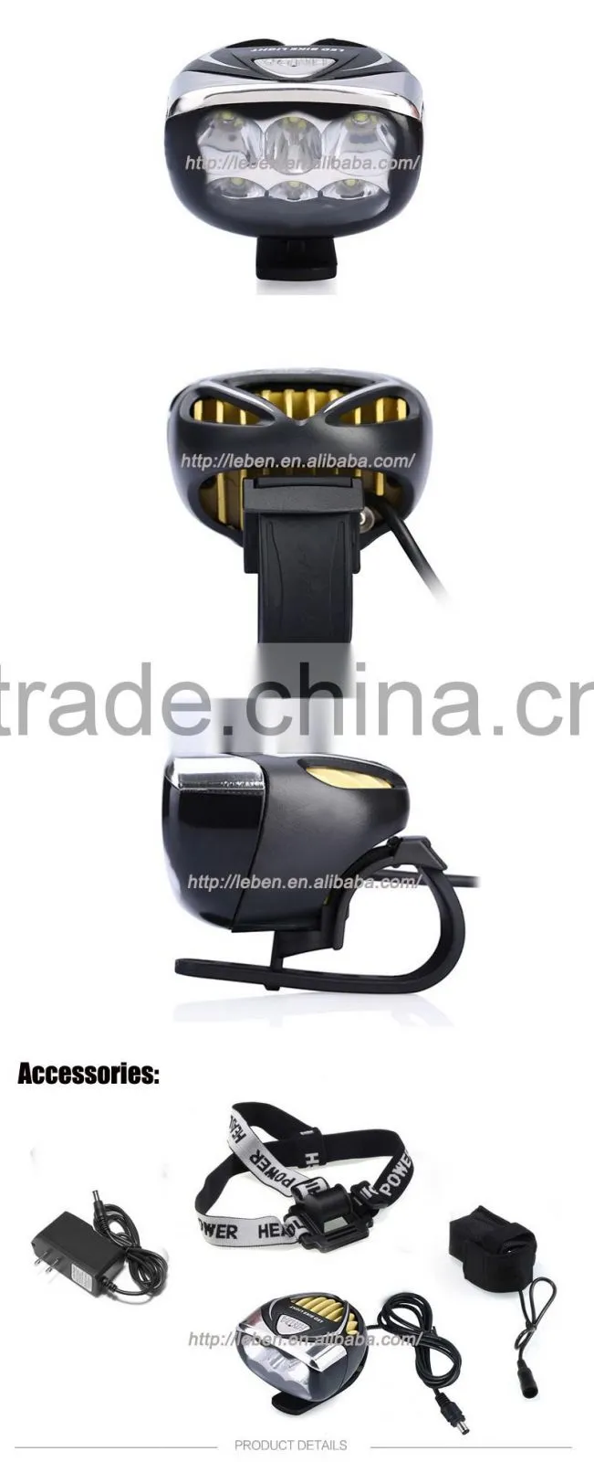 New Design 6 x 3535 Sili-A35WX-A WHITE LED Bike Accessories Wholesale Bike Light