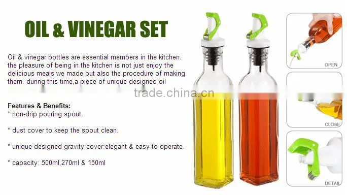 SINOGLASS 12 jars yellow cap glass spice shaker