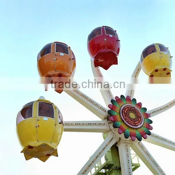 Colorful theme park ferris wheel rides children's amusement park equipment