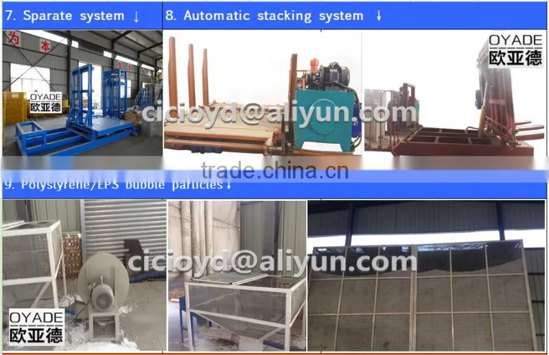 full automatic Light weight partition wall panel eps cement solid foam board machinery