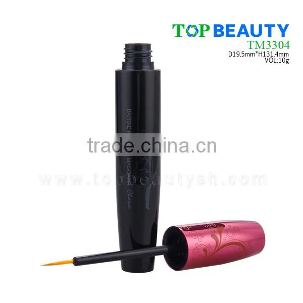 TM3304- Hot Selling Round Cosmetic Aluminum Mascara Tubes