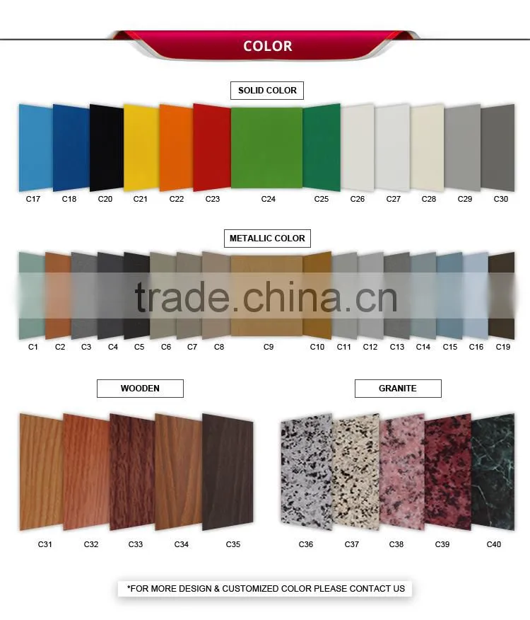 4mm design acp sheet aluminum composite panel wall cladding price in kerala