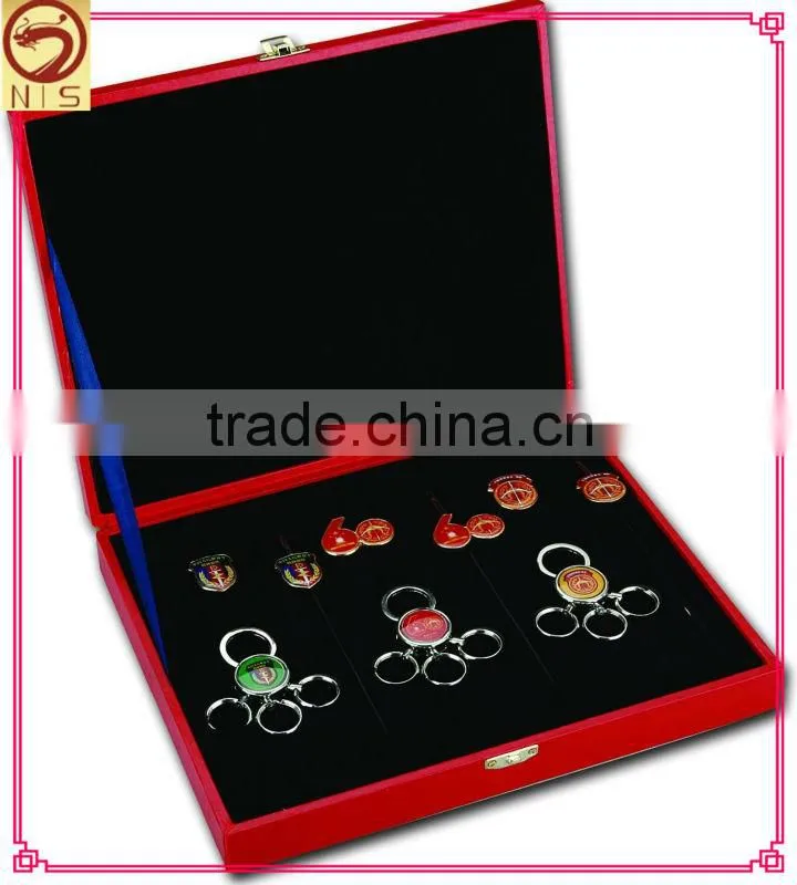 hottest custom velvet wooden plastic medal box