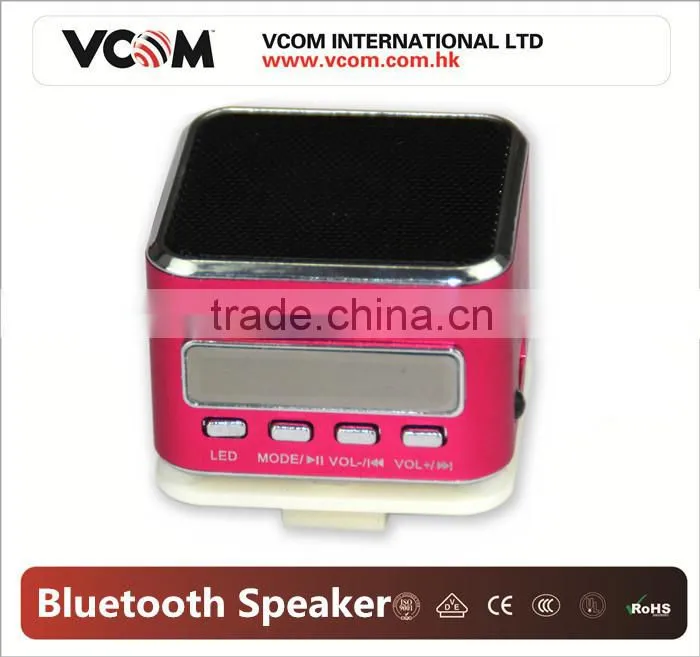 2014 New Wireless Bluetooth Mini Speaker, portable speaker, wireless bluetooth speaker for mobile,computer