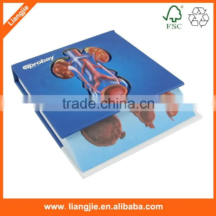 3D side print advertisement memp pad