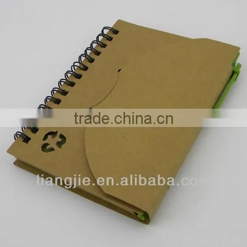 Promotional Eco Notepad with Ball Pen