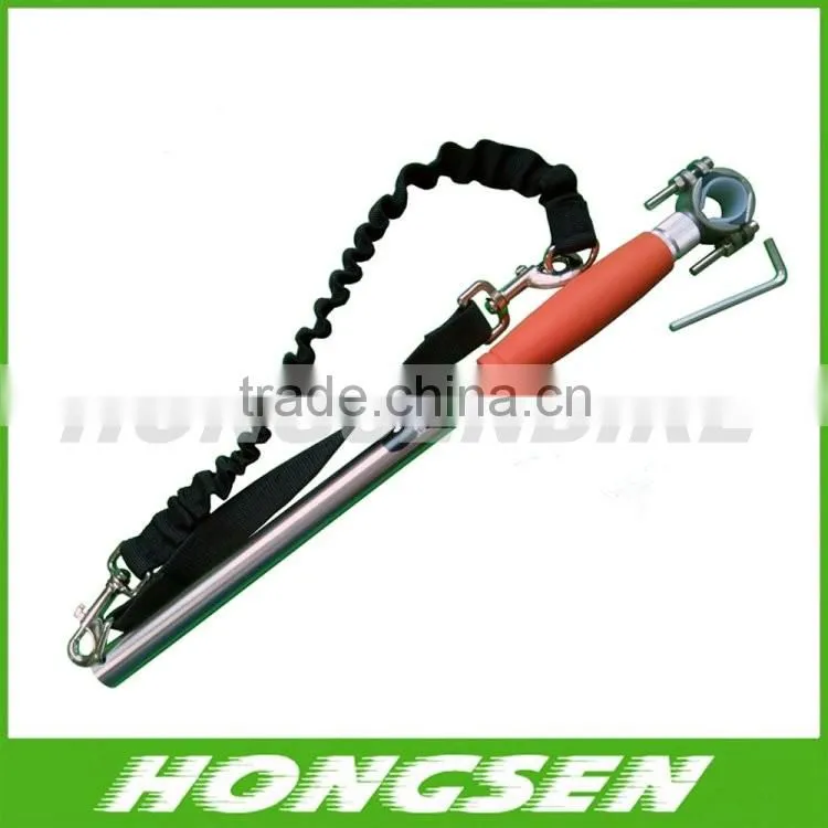 made in china strainless steel handle retractable dog leashes