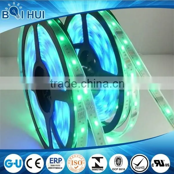 RGB operated waterproof IP68 100m led strip light roll 14.4w/m light strips