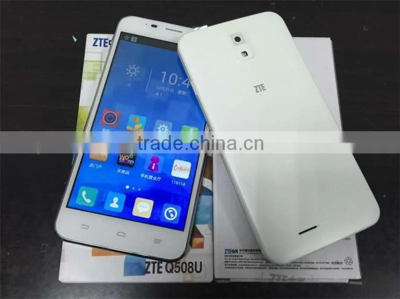 Original ZTE Q508U Android 4.4 Snapdragon 410 Quad Core 1.2Ghz 512MB RAM 4GB ROM 5.5inch 480*854px 3G 4G Dual SIM Smartphone