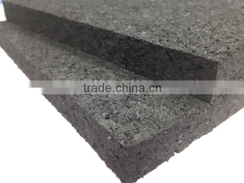 Barrier Vibration Dampening High Density Black Rubber Foam