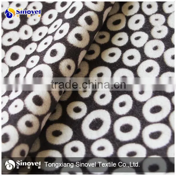 soft velvet/volba/uphostery fabric/sofa fabric/burnout fabric
