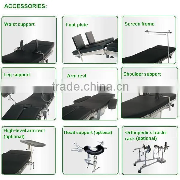 KL-D.IA Electro-Hydraulic Operation Table High-grade Synthesizes Electrical Operating Table orthopedic operating tables