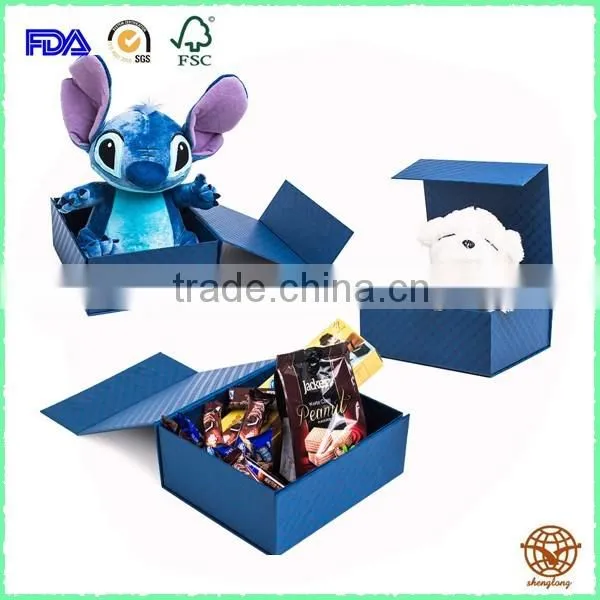 Matte Laminated Magnetic Cardboard Box /Luxury Foldable Box
