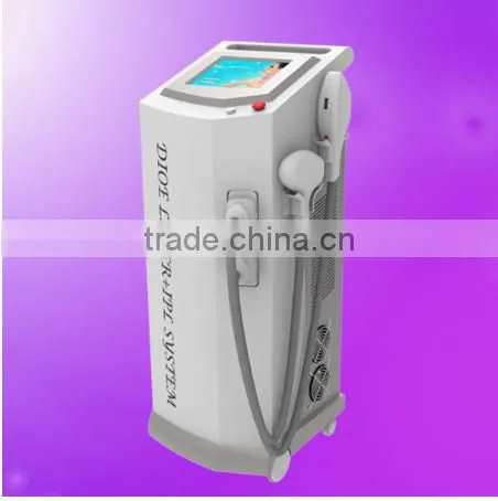 perfect strong 2 big handles 808nm ipl diode laser hair removal machine