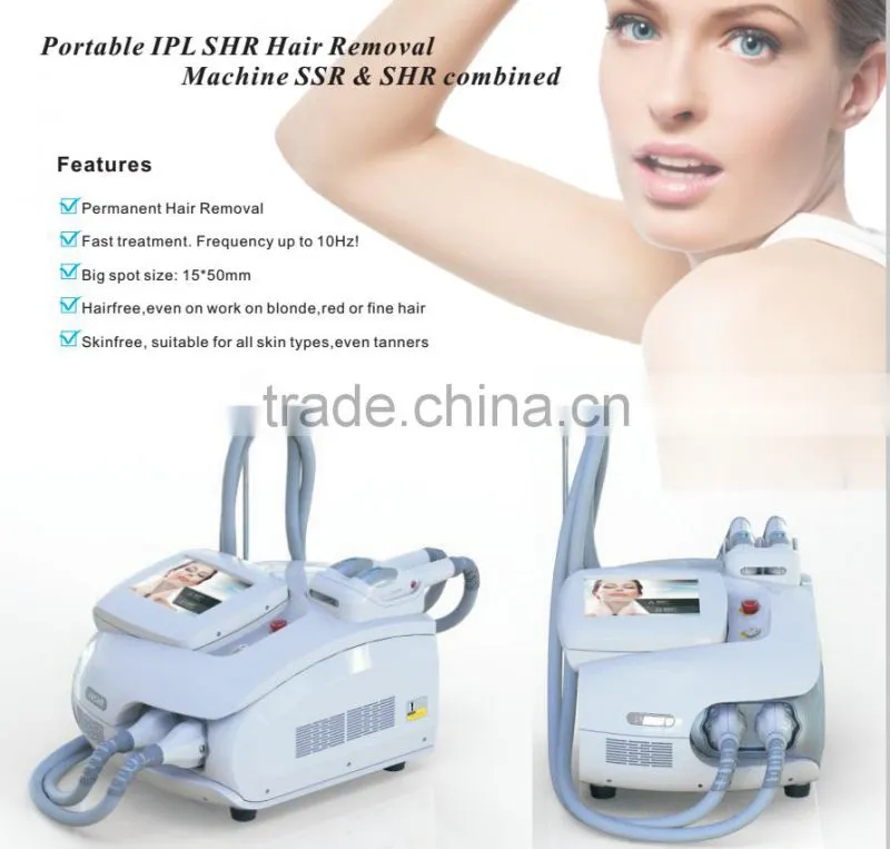 SHR IPL laser hair removal