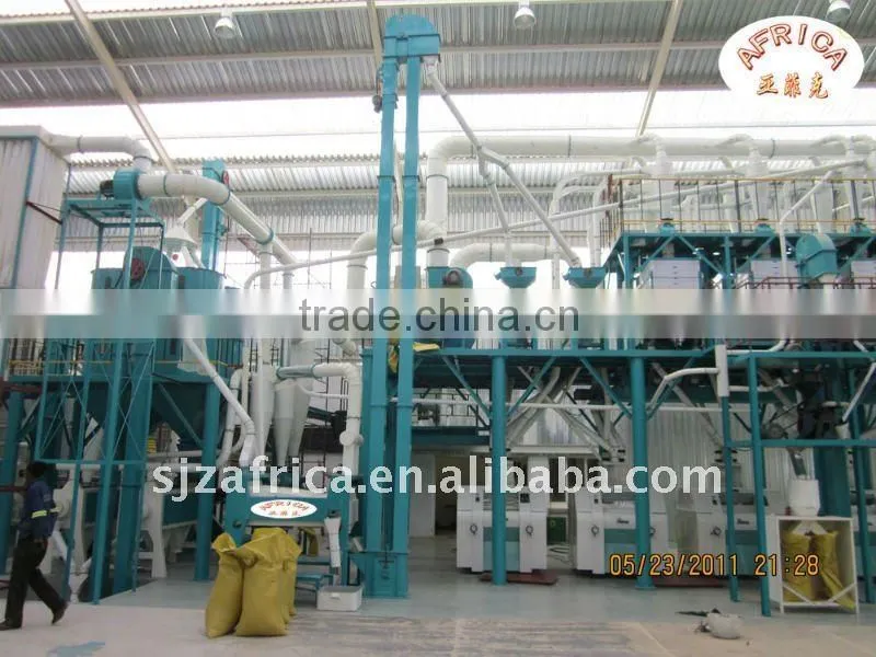 120ton maize milling machine