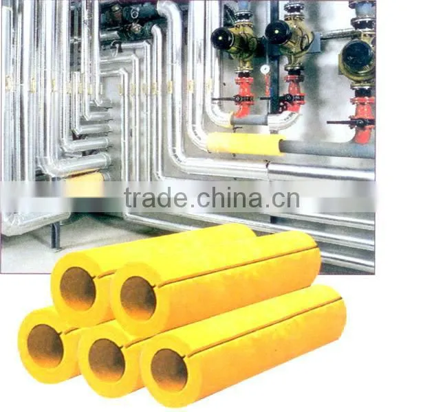 Thermal Insulation Sound Absorbing Glass Wool Pipe