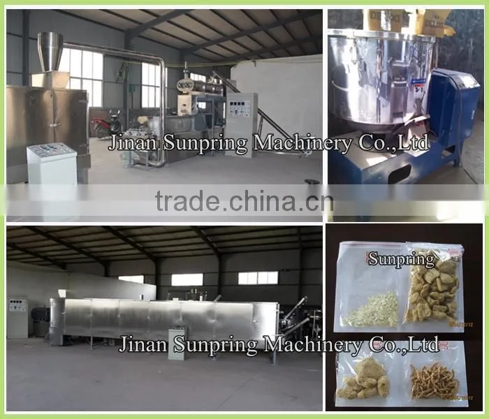 500kg/h Extruded Soya Bean Protein Machine