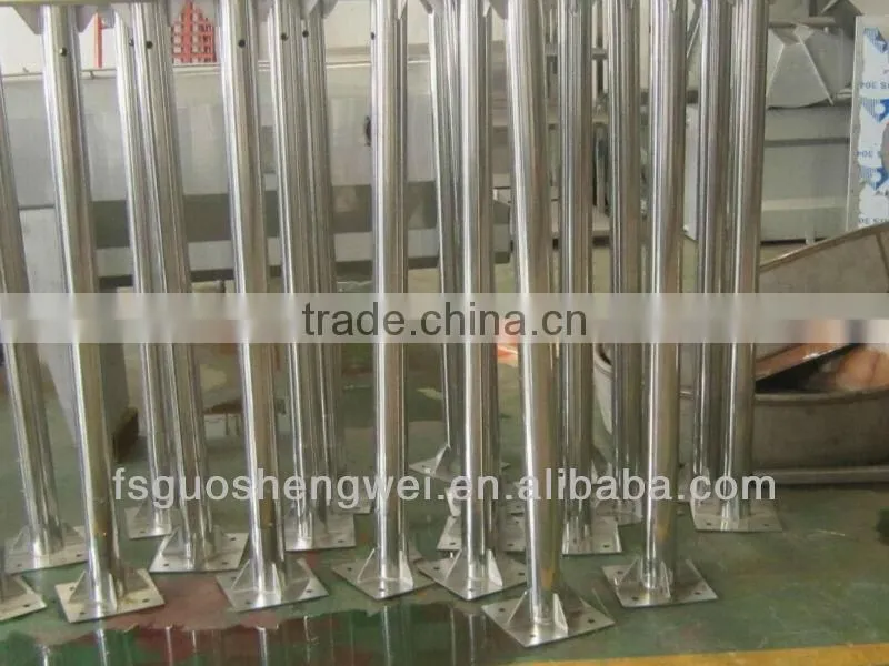 Stainless steel street lighting pole