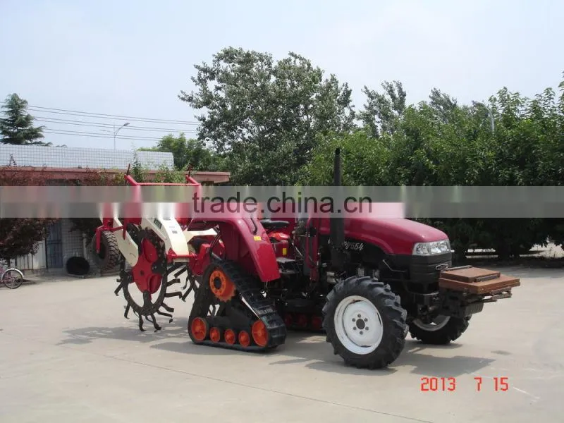 Long rhizome crops ditcher and scarafying machine