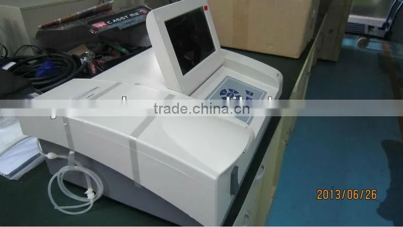 YSTE168 hot sale Built-in thermal printer semi-auto biochemistry analyzer for sale