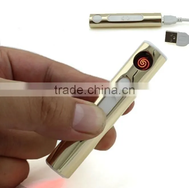 New 2017 Portable mini USB charging electric wire metal lighters