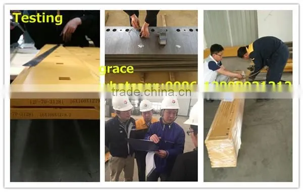 boron steel serrated grader cutting edge plow blades
