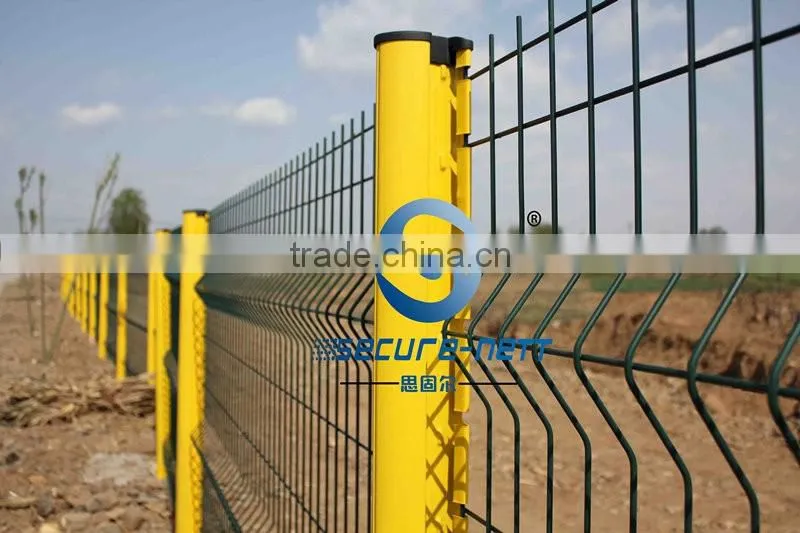 Electro galvanized welded wire mesh piece for garden fence