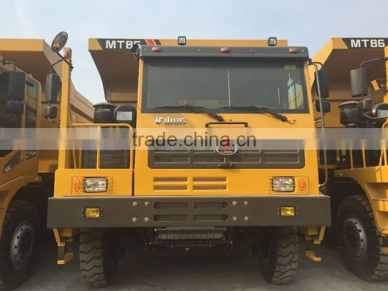 MT86 Mining Truck 80ton Mining Truck working in Cement Factory off road Minging Truck
