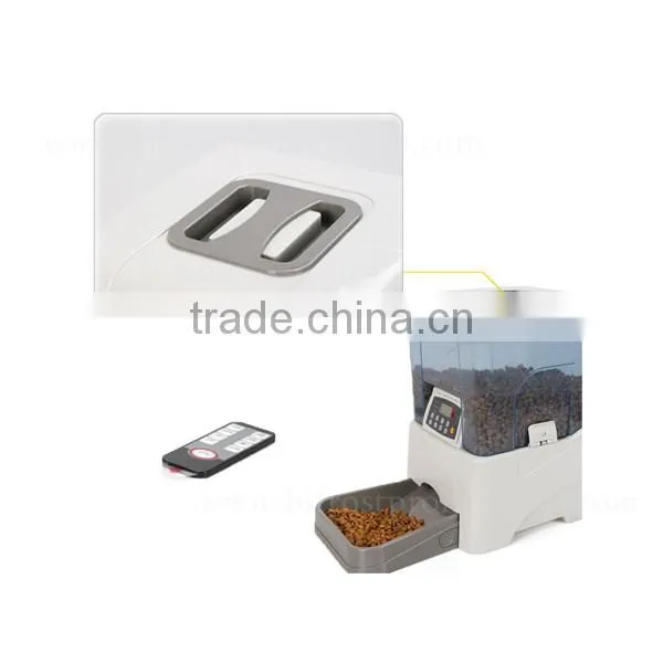 10L Automatic Dog Feeder Automatic Remote Control Pet Feeder