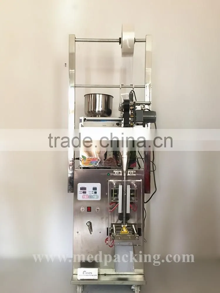 2-200g Automatic Pillow Type Bag Filling and packing machine With Date Printer